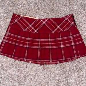 Vintage plaid mini